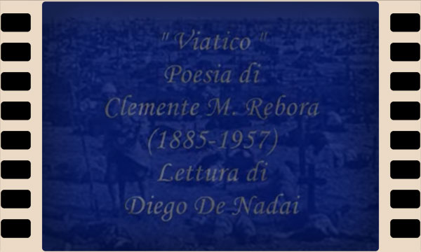 Mario Giacalone legge Clemente Rebora Viatico